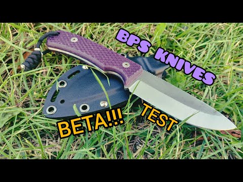 Видео: Ніж BETA від BPS KNIVES➡️тест і огляд