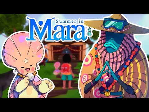 Видео: Summer in Mara | Таинственный рыболюд | Прохождение №10