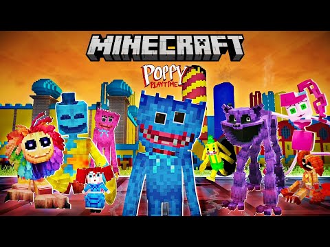 Видео: Minecraft x Poppy Playtime DLC - полное прохождение игрового процесса (полная игра)