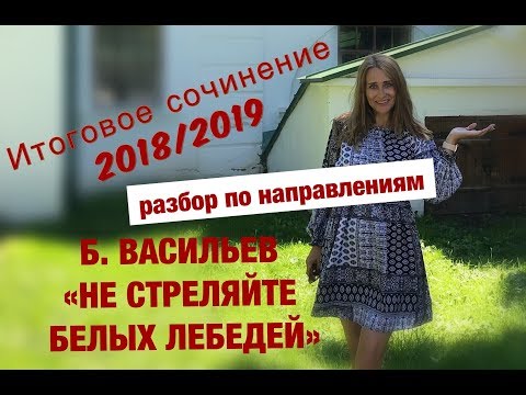 Видео: Разбор романа Бориса Васильева "Не стреляйте белых лебедей"