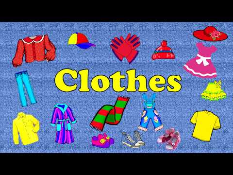Видео: Учим одежду. Clothes. Название предметов одежды на английском. #УчуАнглийский