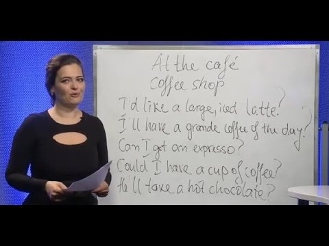 Видео: At the cafe, Coffee shop/В кафето - Учи английски с Николая, Еп. 3, Сезон 3
