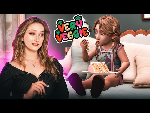 Видео: Ребёнок собрал все плохие черты характера в Симс 4 | Very Veggie Legacy #8