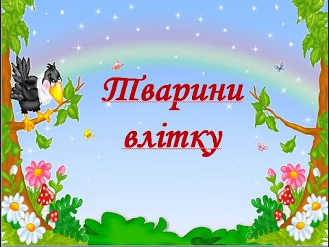 Видео: Урок 89 ЯДС Тварини влітку. Турботи тварин влітку 2 клас