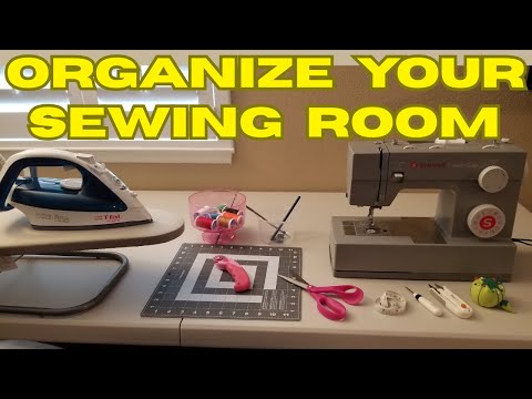 Видео: Как создать ОРГАНИЗОВАННЫЙ швейный стол (даже при ограниченном пространстве)