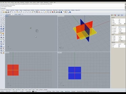 Видео: Гото предестинация - 1. Обзор интерфейса Rhino 5.0