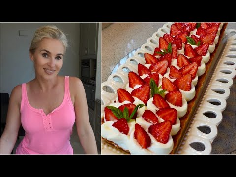 Видео: Миндальный Тарт с КЛУБНИКОЙ - Идеальный летний десерт!