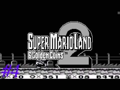 Видео: Прохождение Super Mario Land 2 (Game Boy) на русском #4 - Четвертая золотая монета.
