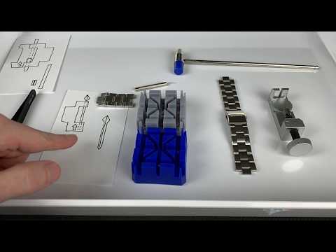 Видео: Как подобрать размер браслета Seiko Pin and Collar и/или обычного браслета для часов