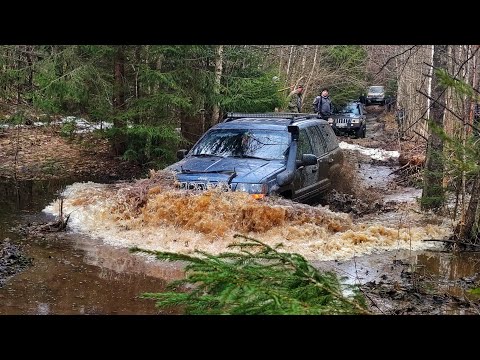 Видео: Весенние заплывы с клубом "Fulltime 4x4".