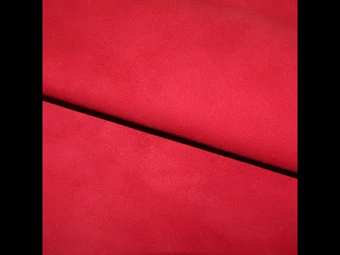 Видео: Кожа замша N114