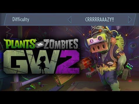 Видео: Прохождение Plants vs Zombies Garden Warfare 2 - Механик против Crazy Graveyard Ops
