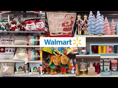 Видео: Великолепный рождественский декор в Walmart Canada