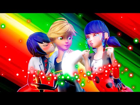 Видео: Леди Баг и Супер-Кот | Marinette x Adrien x Kagami - TRIO TRANSFORMATION