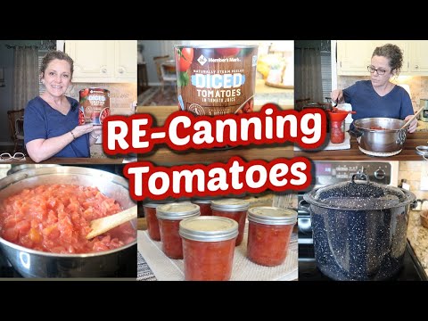 Видео: ЗАПАСАЙТЕСЬ И ЭКОНОМЬТЕ ДЕНЬГИ, ПОВТОРНО КОНСЕРВИРУЮ ОПТОМНЫЕ ПОМИДОРЫ | ПОВТОРНОЕ КОНСЕРВИРОВАНИ...
