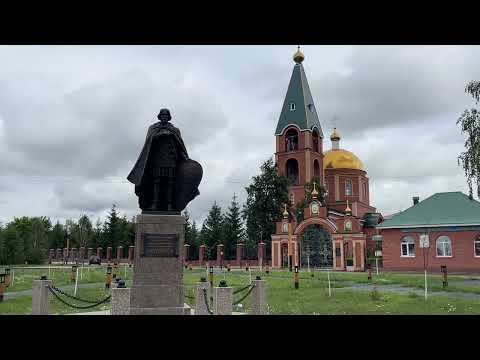 Видео: Абдулино, Оренбургская область, цент, пешеходная улица, лето 2024