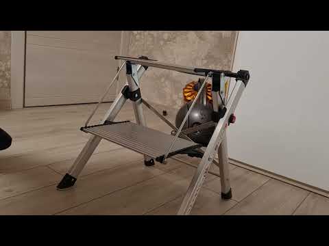 Видео: Сверхкомпактная и очень качественная лестница-стремянка Hailo для кухни и дома.