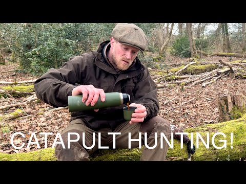 Видео: Выстрел в голову утки! Сталь 11 мм. Охота с катапультой. Catty Shack.
