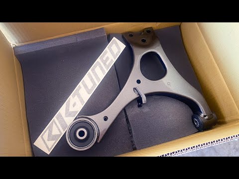 Видео: Установка нижнего рычага подвески K Tuned — Honda Civic Si 8-го поколения (2006–2011)