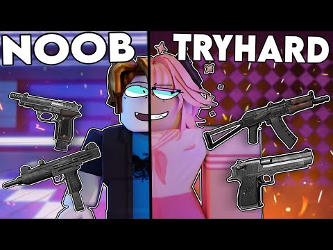 Видео: Все стереотипы об оружии в Roblox Criminality