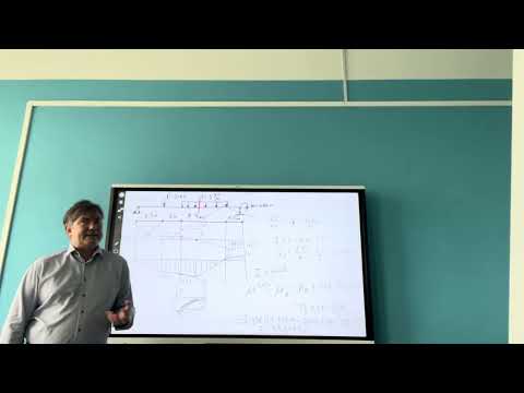 Видео: Определение экстремального изгибающего момента.  2 способа!!!