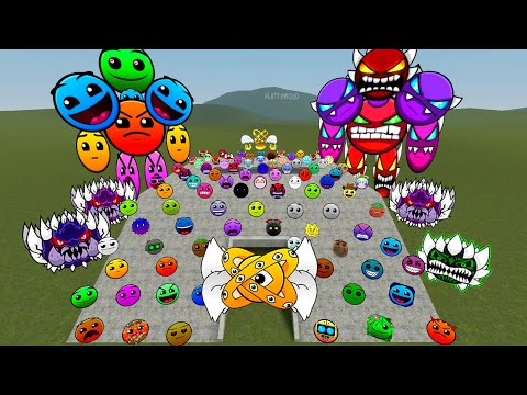 Видео: Lobotomy Dash и Geometry Dash Nextbots Family: преследуйте меня в Garry's Mod