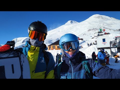 Видео: Эльбрус на сноубордах. 2024