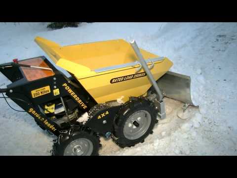 Видео: Мини-думпер (мини-самосвал) ANT BY-250