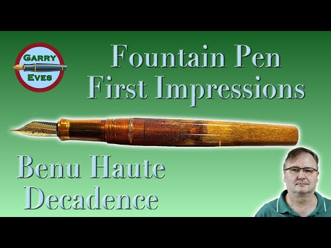 Видео: Эта перьевая ручка — новый уровень роскоши! Первые впечатления от Benu Haute Decadence