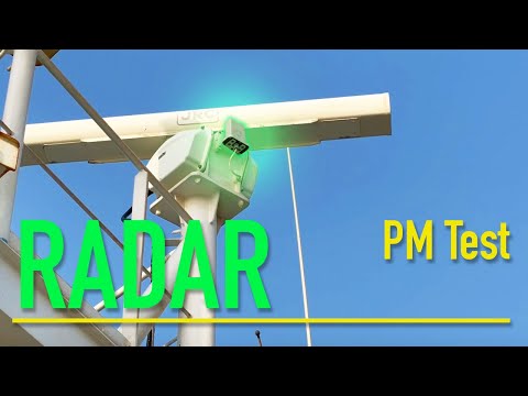 Видео: Marine Radar Performance Monitor (PM) Test. Проверяем РЛС #radar #magellanseaman