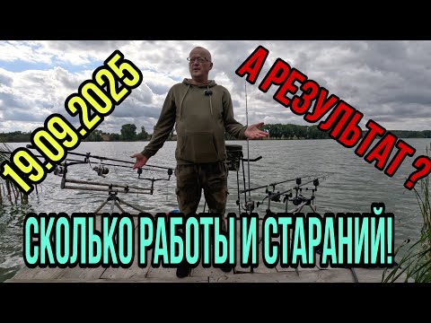 Видео: СКОЛЬКО РАБОТЫ И СТАРАНИЙ ПРИВОДИТ РЫБАЛКУ К НУЛЮ!!!