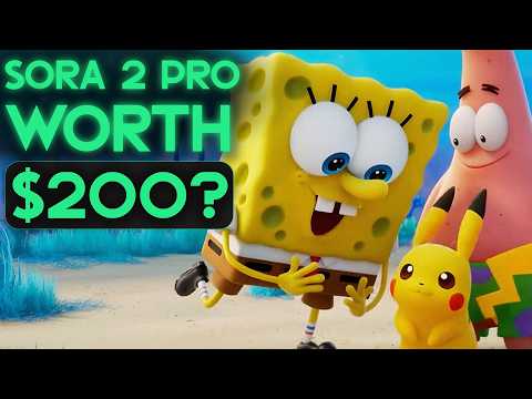 Видео: SORA 2 Pro от OpenAI уже здесь: 15-секундные HD-видеоролики с искусственным интеллектом, достойны...