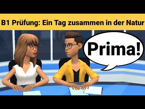 Видео: Устный экзамен по немецкому языку B1 | Планируйте что-нибудь вместе/диалог | разговор Часть 3