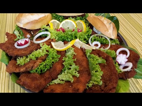 Видео: Куриный Шницель.Как правильно приготовить !