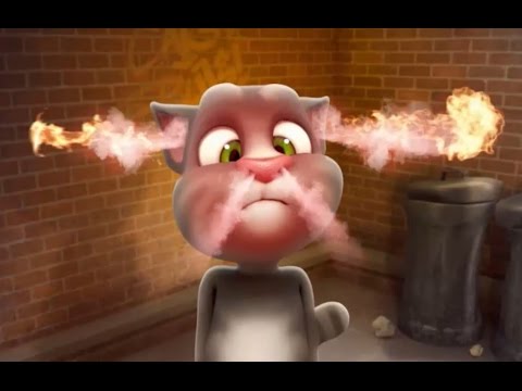 Видео: Говорящий Кот Том часть 1 - Мультфильм Игра