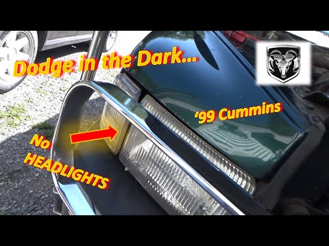 Видео: Dodge Lost in the Dark...('99 Ram без фар)