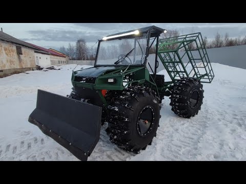 Видео: BizonPro первый каракат-самосвал! обзор вездехода