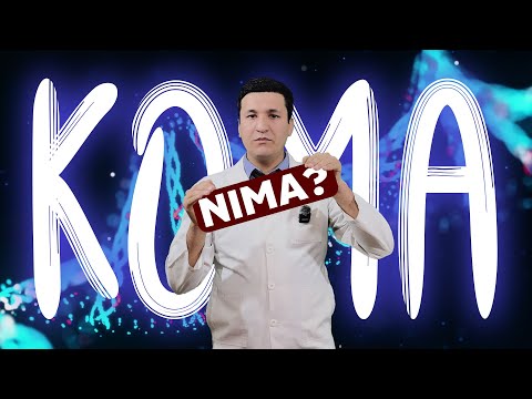Видео: Koma va uning turlari(11 savol).Кома ва унинг турлари