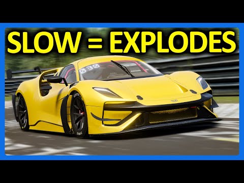 Видео: BeamNG, но если я разгонюсь до 100 км/ч на Нюрбургринге… я взорвусь