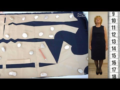 Видео: Я ШЬЮ: Платье-футляр: РАСКРОЙ и ПОШИВ