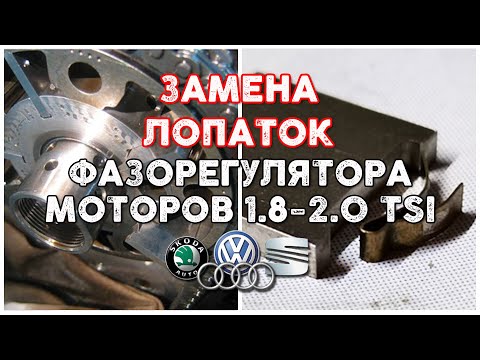 Видео: Замена лопаток(пластин) фазорегулятора на моторах ЕА 888 1.8-2.0 TSI GEN 1-2 (Skoda, Seat, VW, Audi)