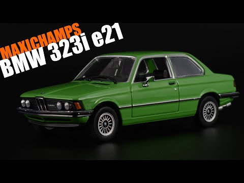 Видео: Баварский зелёный: BMW E21 323i Muntgrün • MaXichamps • цвет 1970-х
