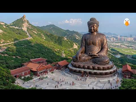 Видео: Гигантский Будда за $3.6 Млрд в Китае – Выше Небоскрёба?! (4K HDR)