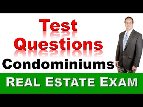 Видео: Тестовые вопросы для сдачи экзамена по недвижимости: КОНДОМИНИУМЫ — Как подготовиться и сдать экз...