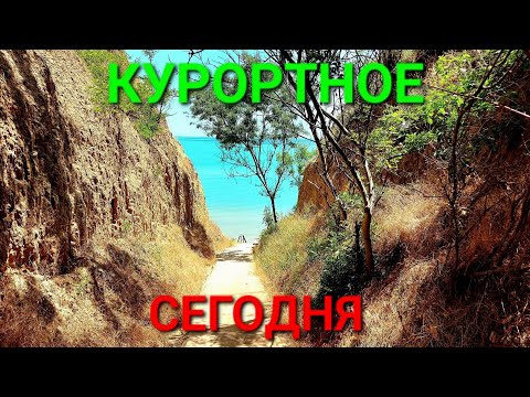 Видео: Курортное сегодня. Пляж. Набережная. Отдых. Оползень на склоне. Будаки. Черное море. Затока #зоотроп