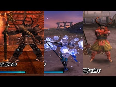 Видео: Насмешка над всеми персонажами | SENGOKU BASARA 2 : Heroes