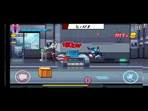 Видео: Spider-Man: Ultimate Power (Человек-Паук: Невероятная Сила) walktrough 2. Battle damaged suit