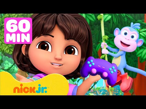 Видео: Даша | Играй с Дашей целый час! 🎮 | Nick Jr. Cyrillic