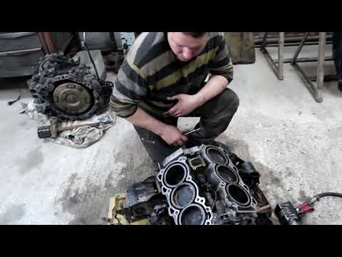 Видео: Жесткий стук в двигателе VQ35DE. Nissan Teana J31. Часть 1. Механическая часть. Ремонт.