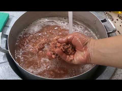 Видео: Каша для лаек из костного фарша